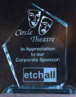 Etched Award, Circle Theater